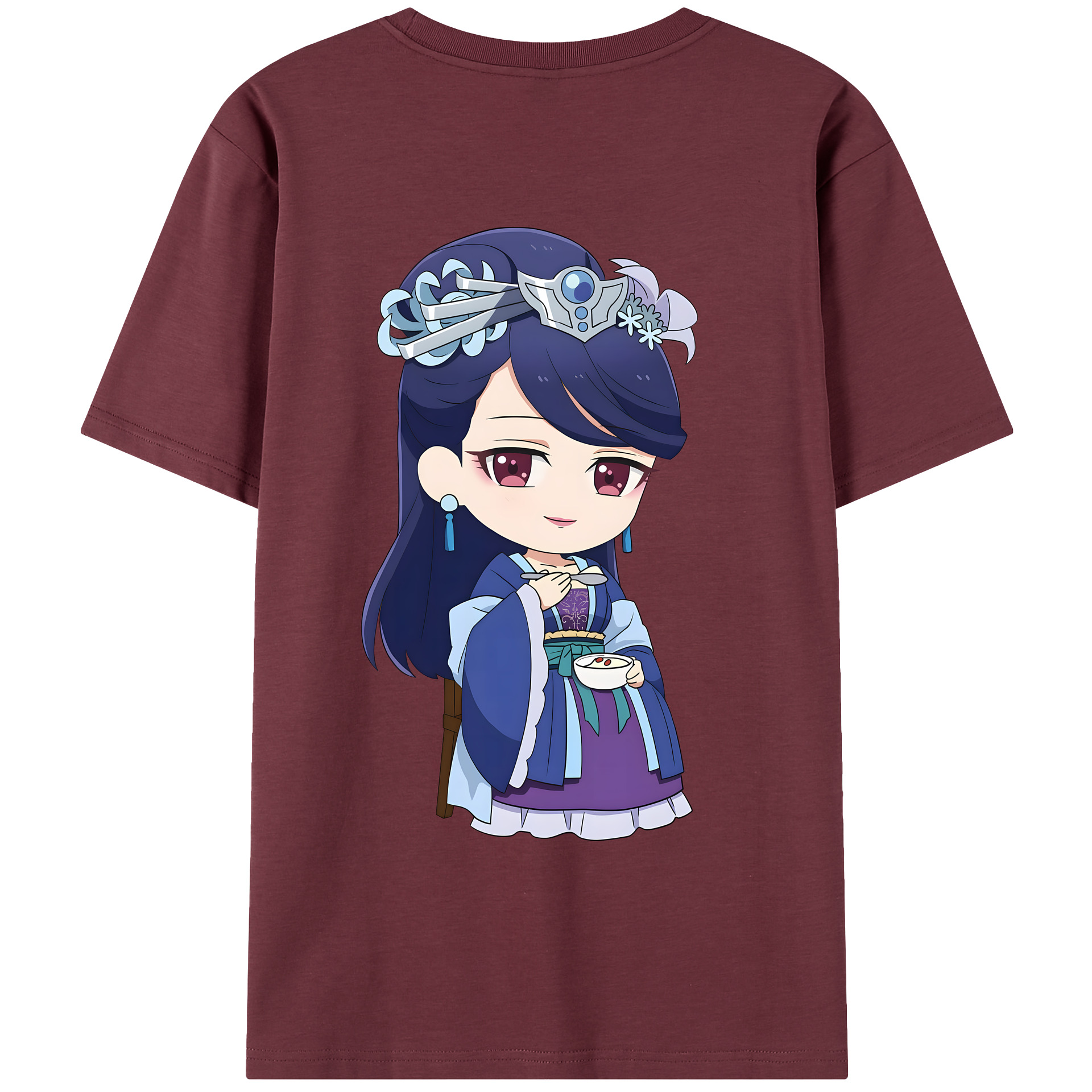 （画像用） 薬屋のひとりごと The Apothecary Diaries 綿100％半袖Tシャツ（背面プリント）